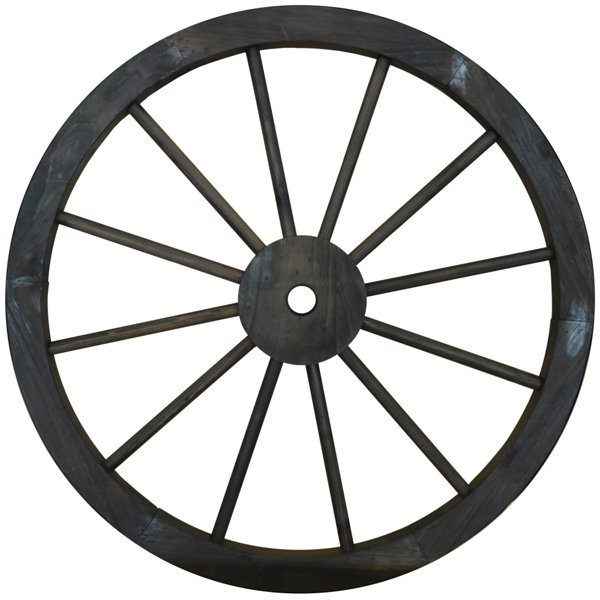 dCor design Wanddekoration Wagenrad | Wayfair.de